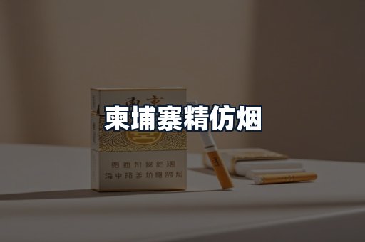 柬埔寨精仿烟